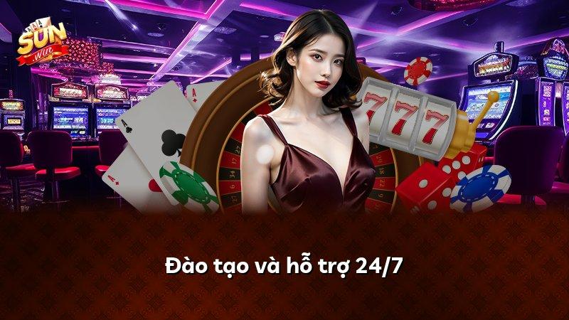 Đào tạo và hỗ trợ 24/7