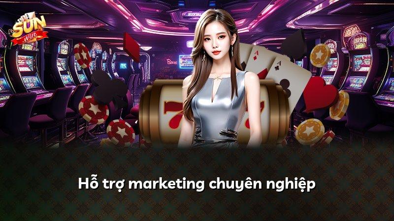 Hỗ trợ marketing chuyên nghiệp