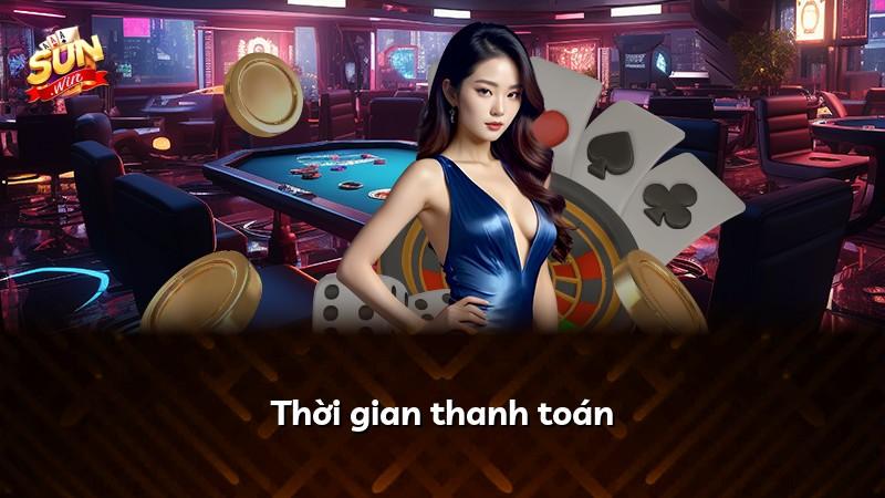 Thời gian thanh toán